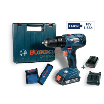 Máy khoan vặn vít động lực dùng pin 18V Bosch GSB 180-LI