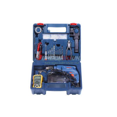 Máy khoan động lực Bosch GSB 550 (SET 80 MÓN NGÀNH ĐIỆN)