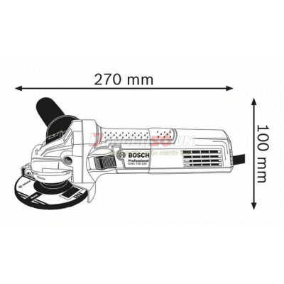 Máy mài góc 100mm Bosch GWS 750-100 - 06013940K0