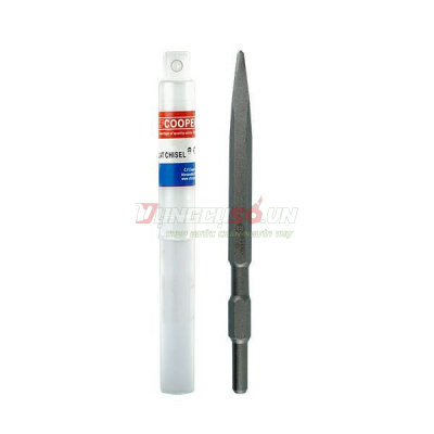 Mũi đục nhọn đuôi lục giác 17x280mm CFCooper CHP17280