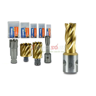 Mũi khoan từ thép gió HSS 14x25mm CFCooper MH25-14