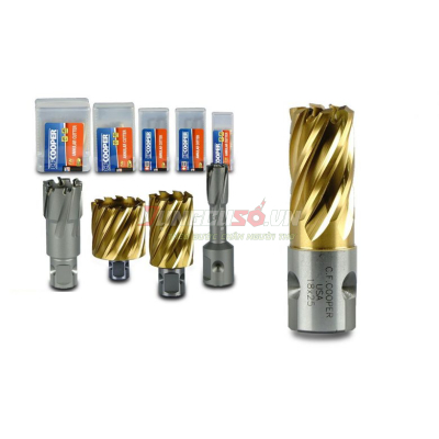 Mũi khoan từ thép gió HSS 18x25mm CFCooper MH25-18