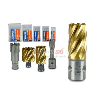 Mũi khoan từ thép gió HSS 20x25mm CFCooper MH25-20