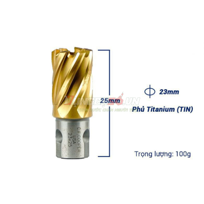 Mũi khoan từ thép gió HSS 23x25mm CFCooper MH25-23
