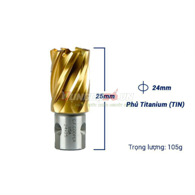 Mũi khoan từ thép gió HSS 24x25mm CFCooper MH25-24