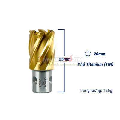 Mũi khoan từ thép gió HSS 26x25mm CFCooper MH25-26