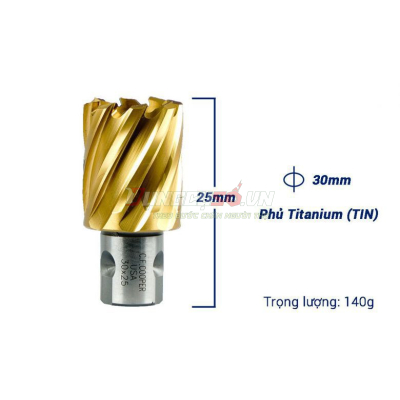 Mũi khoan từ thép gió HSS 30x25mm CFCooper MH25-30