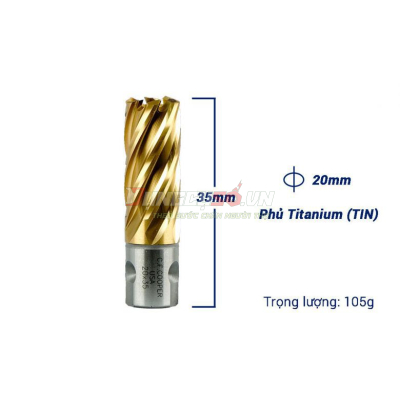 Mũi khoan từ thép gió HSS 20x35mm CFCooper MH35-20