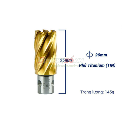 Mũi khoan từ thép gió HSS 26x35mm CFCooper MH35-26