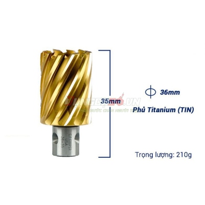 Mũi khoan từ thép gió HSS 36x35mm CFCooper MH35-36