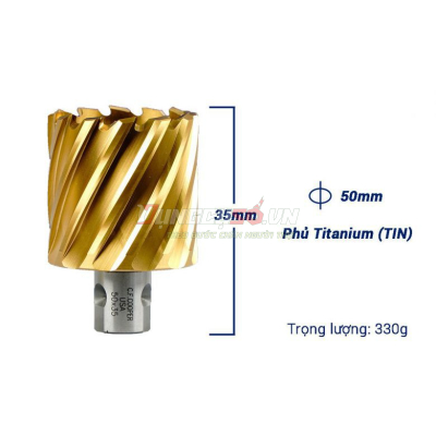 Mũi khoan từ thép gió HSS 50x35mm CFCooper MH35-50