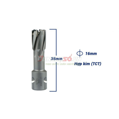 Mũi khoan từ hợp kim TCT 18x35mm CFCooper MT35-18