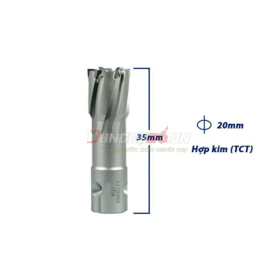 Mũi khoan từ hợp kim TCT 20x35mm CFCooper MT35-20