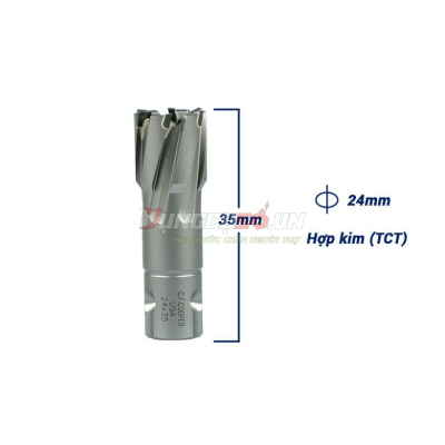 Mũi khoan từ hợp kim TCT 24x35mm CFCooper MT35-24