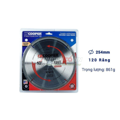 Lưỡi cắt nhôm 255mm x 120T CFCooper SA10120