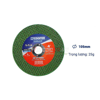Đá cắt inox 105mm CFCooper SSI100