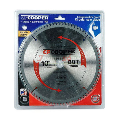 Lưỡi cưa gỗ 255mm x 80T CFCooper SW10080
