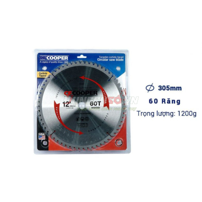 Lưỡi cưa gỗ 305mm x 60T CFCooper SW12060