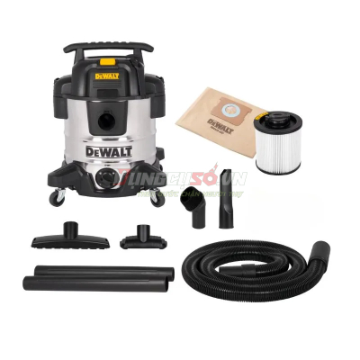 Máy hút bụi công nghiệp Dewalt DXV30SC|  3 chức năng  Khô/Ướt/Thổi - Dung tích 30Lít - 15Kpa
