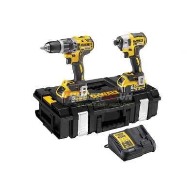 Combo DCD796/DCF887/2pin 5Ah/DCB115/Valy Dewalt DCK266P2
