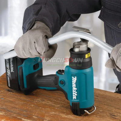 Máy thổi nóng dùng pin 18V Makita DHG180ZK| Nhiệt Độ Lên Đến 550°C