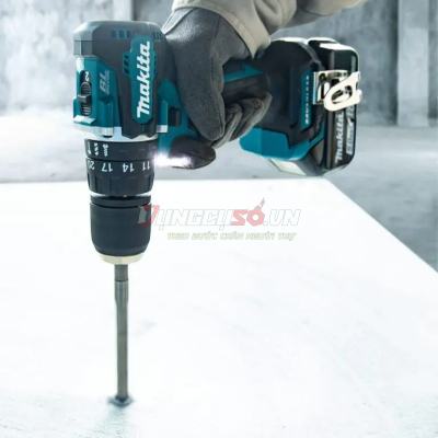 Máy Khoan Búa, Vặn Vít Dùng Pin Makita DHP487RFJ