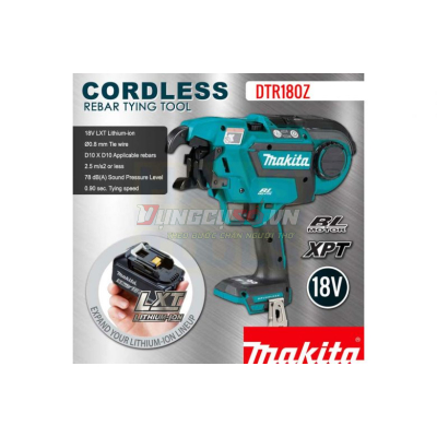 Thân máy buộc dây thép (BL) pin 18V Makita DTR180Z
