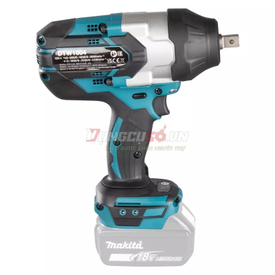 Máy Siết Bu Lông Pin 18V Makita DTW1004Z| Lực Siết 1.050Nm