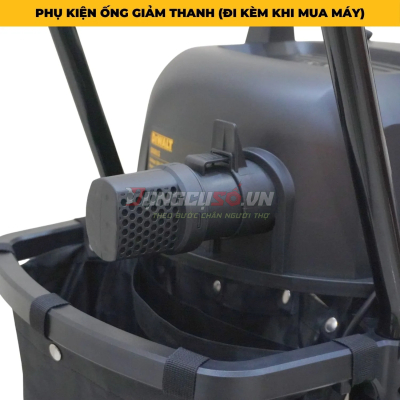 Máy hút bụi công nghiệp Dewalt DXV61S | 3 chức năng - Khô/Ướt/Thổi - 61Lít 19Kpa
