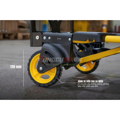 Xe đẩy hàng đa năng, hiệu Stanley FT585 |  Dễ dàng chuyển đổi 2 bánh và 4 bánh