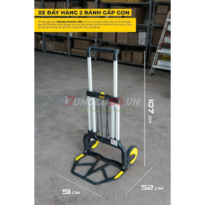 Xe đẩy hàng 2 bánh Stanley Fatmax – USA FXWT-706 |  Tải trọng 125kg