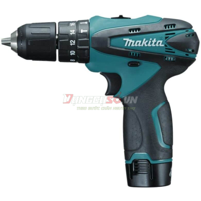 Máy khoan búa vặn vít pin 10.8V Makita HP330DWE