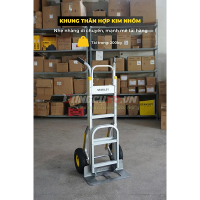 Xe Đẩy Hàng 2 Bánh Công Nghiệp Stanley HT514 |  Tải Trọng 200kg