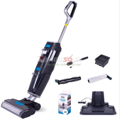 Máy hút bụi lau sàn thông minh không dây 5 chức năng Black&Decker - BXUVXA02