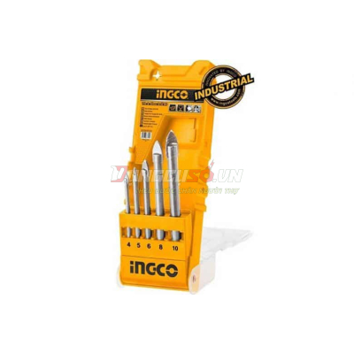 Bộ 5 mũi khoan kiếng INGCO AKD7058