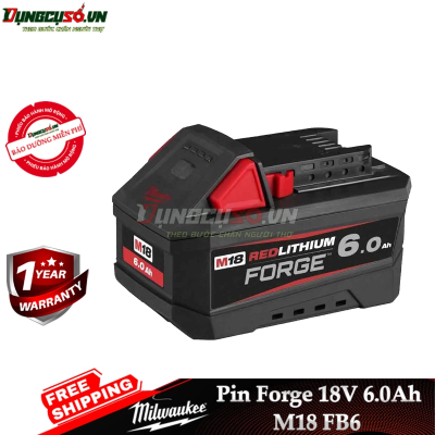 Pin Milwaukee Forge M18 18V 6.0Ah M18 FB6