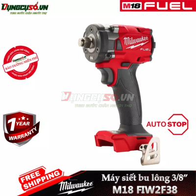 Máy siết bu lông Milwaukee M18 FIW2F38 (3/8″)