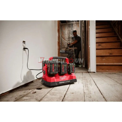 Trạm sạc nhanh 6 cổng Milwaukee M18 PC6