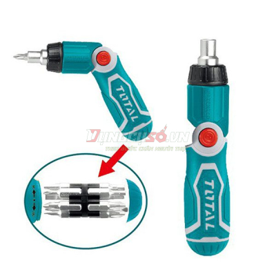 Bộ tua vít gấp 13 chi tiết Total TACSD30136