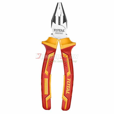 Kềm răng cách điện 7in Total THTIP2171