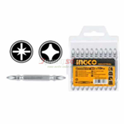 Mũi bắt vít 2 đầu PH2+PZ2x65mm INGCO SDB21HZ133