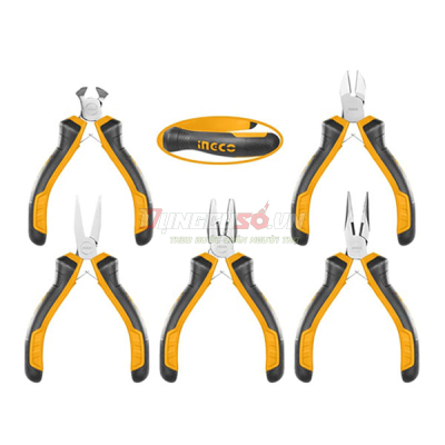 Bộ 5 kềm mini 4.5in INGCO HMPS01115