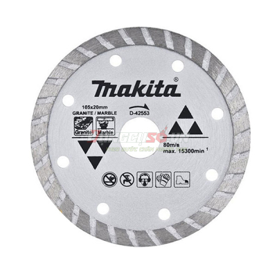 Lưỡi cắt kim cương 105mm Makita D-42553