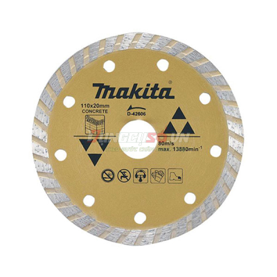 Lưỡi cắt kim cương 110mm Makita D-42606