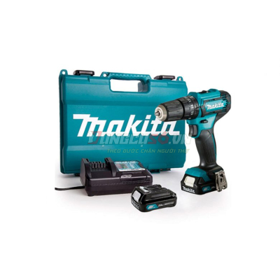 Máy khoan búa vặn vít pin 12V Makita HP333DSAE