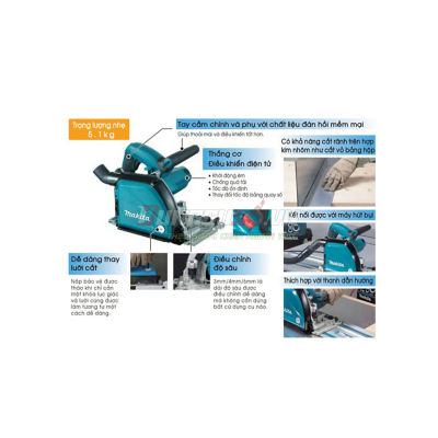 Máy cắt rãnh hộp kim nhôm 118mm Makita CA5000X