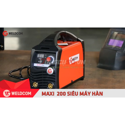 Máy hàn que điện tử Weldcom Maxi 200