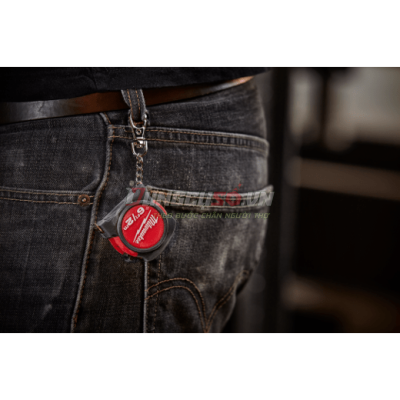Thước dây móc chìa khóa Milwaukee  2m 48-22-5506