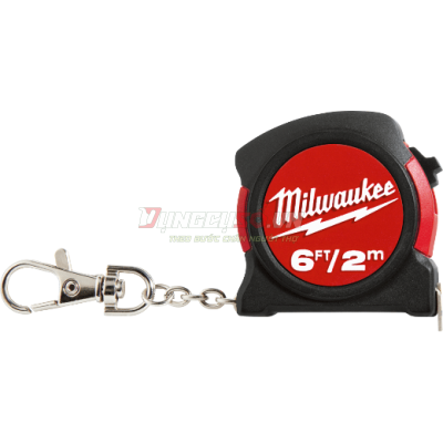 Thước dây móc chìa khóa Milwaukee  2m 48-22-5506