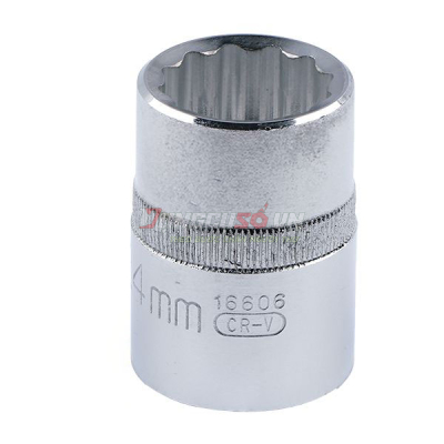 Đầu tuýp 12 cạnh 3/4in – 24mm Sata 16606